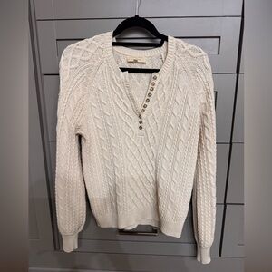 Sezane Bree jumper in ecru, size small